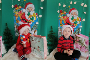 Mikołaj w grupie  ,,Motylków"