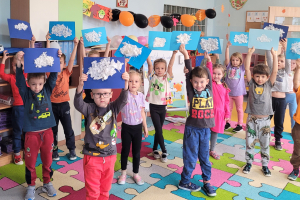 Program "Mamo, tato, wolę wodę!"- Grupa "Żabki"