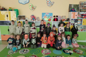 ,,Halloweenowe szaleństwo"- grupa I i II