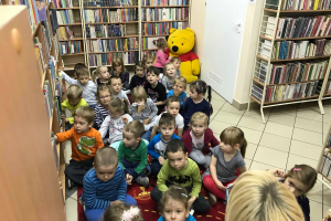 Biedronki w bibliotece
