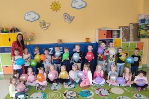 Dzień Dziecka w grupie  ,,Biedronek".