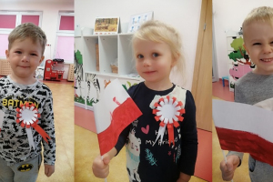 ,,Mali Patrioci”- grupa Motylki