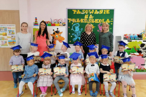 „Pasowanie na przedszkolaka" w grupie motylków