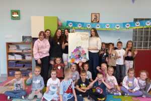 Wiosenne warsztaty plastyczne w "Żabkach"