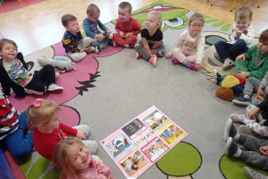 "Międzynarodowy Dzień Praw Dziecka w grupie motylków"