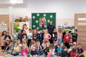 Spotkanie z funkcjonariuszką Straży Miejskiej