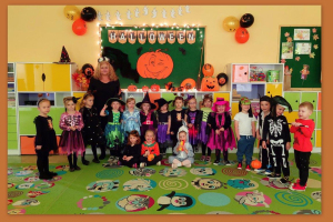 Halloween w grupie „ Biedronki”