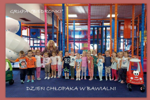 Grupa „ Biedronki” w bawialni.