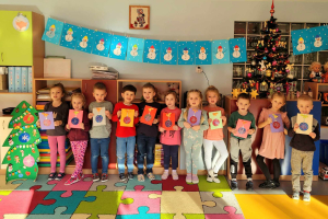 Przygotowania do Świąt w grupie "Żabek"