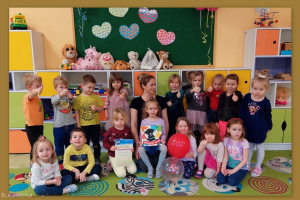 Wspólne czytanie w grupie „Biedronki”
