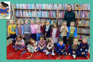 Grupa „Biedronki” w bibliotece