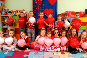 Walentynki u grupie " Żuczków"