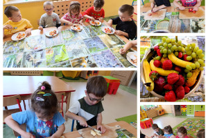 PYSZNA I ZDROWA SAŁATKA OWOCOWA W GRUPIE "BIEDRONEK"