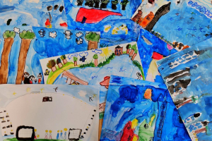 Mini konkurs plastyczny w grupie „Żuczków”